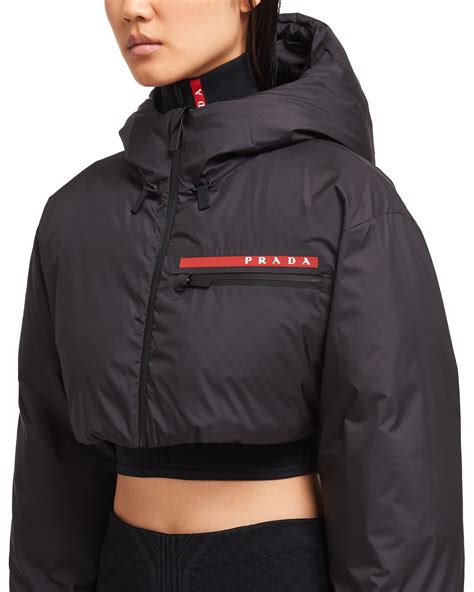 prada puffer jacket womens